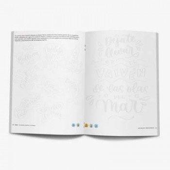 Cuaderno Rubio Caligrafia creativa y Lettering Naturaleza y medio ambiente LETT NATURALEZA