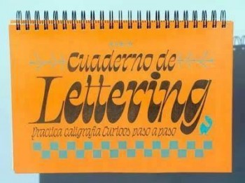 Cuaderno Rubio Lettering Practica caligrafía curioos CUADLETT2