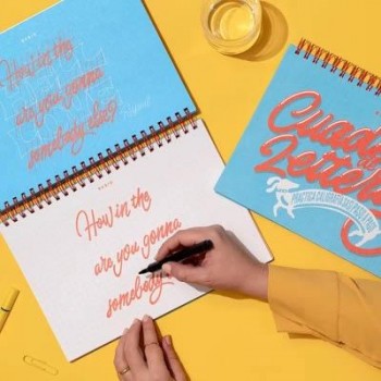 Cuaderno Rubio Lettering Practica caligrafía Sasi paso a paso CUADLETT3