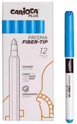 ROTULADOR PRISMA DE PUNTA DE FIBRA C/12 UDS 10 AZUL CLARO 45217/10 CARIOCA
