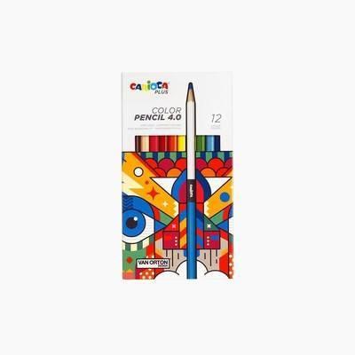 LÁPICES DE COLORES 4.0 C/12 UDS 45201 CARIOCA