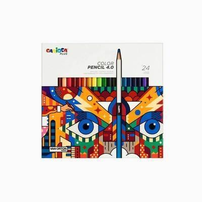 LÁPICES DE COLORES 4.0 C/24 UDS 45203 CARIOCA