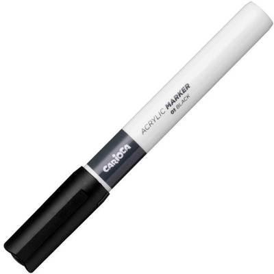 ROTULADOR ACRÍLICO C/8 UDS 01 NEGRO 45218/01 CARIOCA