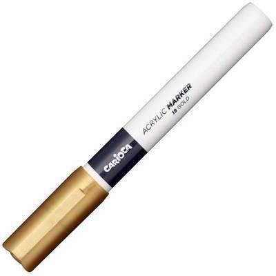 ROTULADOR ACRÍLICO C/8 UDS 19 ORO 45218/19 CARIOCA