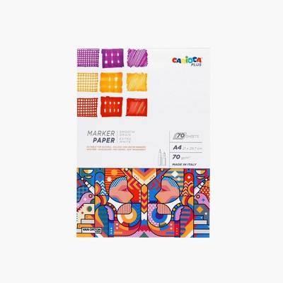 BLOC DE PAPEL PARA ROTULADOR A4 70 HOJAS 70GR 45220 CARIOCA