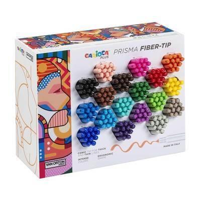 EXPOSITOR DE ROTULADORES CON 18 COLORES 216UDS 52030 CARIOCA