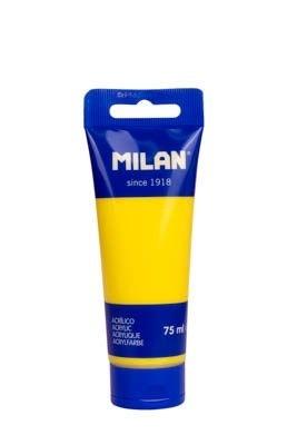 Pintura acrilica Milan Amarillo tubo 75ml 101720