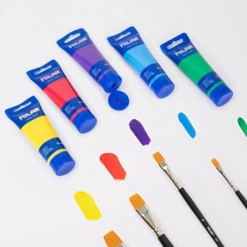 Pintura acrilica Milan carmin 75ml 101731