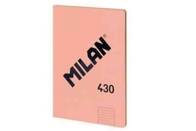 Libreta Milan 57242G48P A4 48 hojas 95 gramos horizontal rosa serie 430