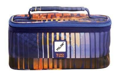 Bolsa isotérmica porta alimentos pequeña (1,5 L) con 1 recipiente, serieespecial Fizz 08805FZ Milan