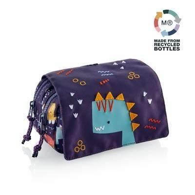 Portatodo doble con tapa Miquelrius Fun Dino MR19251