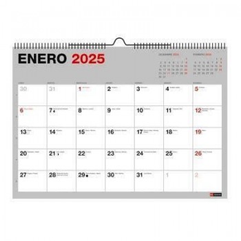 Calendario Miquelrius MR28223 18 meses pared basico 2024-2025 420x297