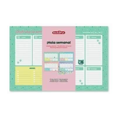 Planning Miquelrius MR28703 Sobremesa Semanal A4+ Back2Fun