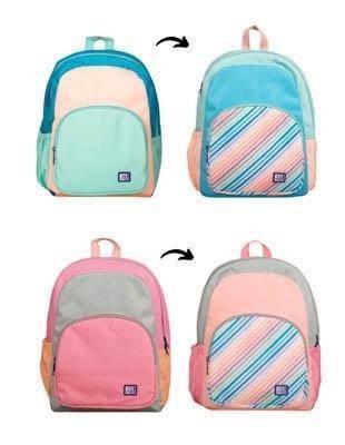 Mochila 39cm. Color Block Reversible 2 modelos surtidos 400182982 Oxford