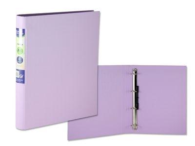 CARPETA PP A4 4A-25 LOMO REDONDO PASTEL MORADO 332153