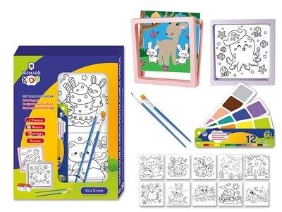 SET 2 MARCOS+ PALETA DE ACUARELAS +2 PINCELES 332310