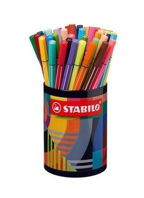 Rotulador Stabilo Pen 68 Arty Line Lata metal C/45 uds. 68/45-2-20
