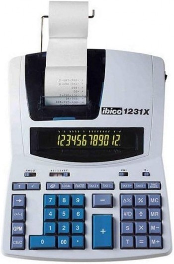 Calculadora IBICO 1231X 12 digitos impresora IB404009