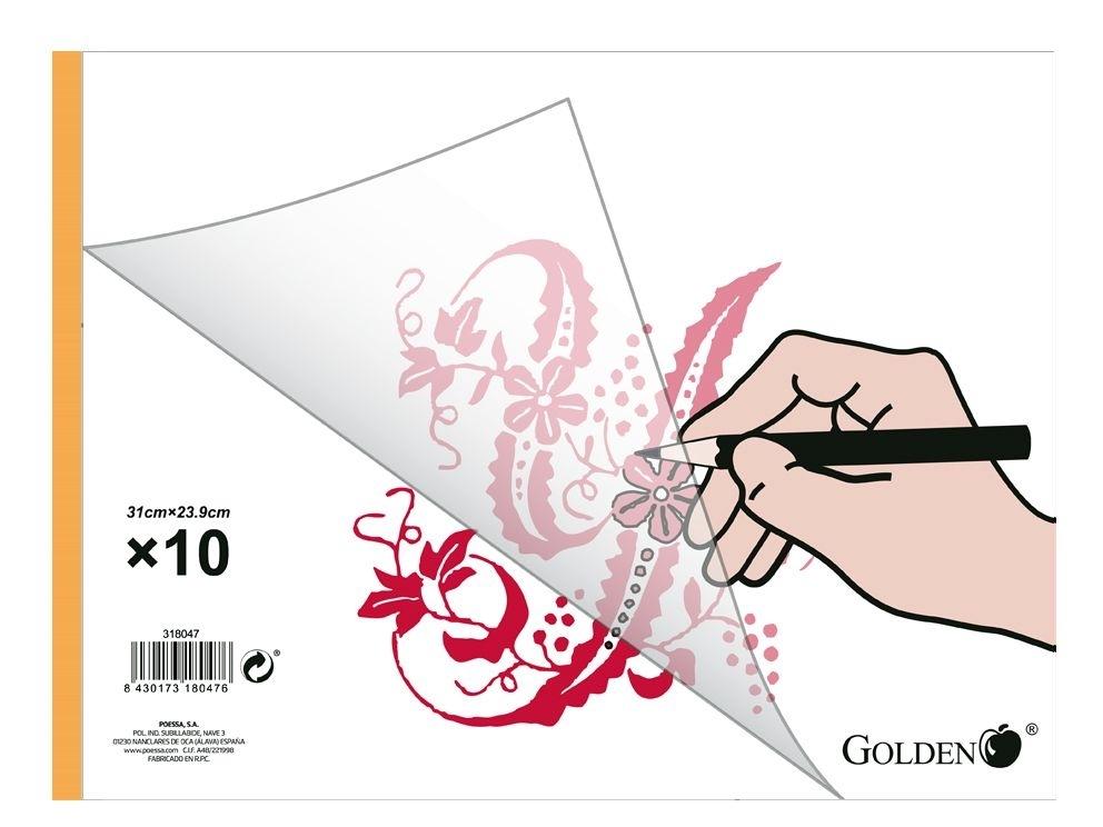 BLOCK DIBUJO PAPEL VEGETAL.10 HOJAS 318047