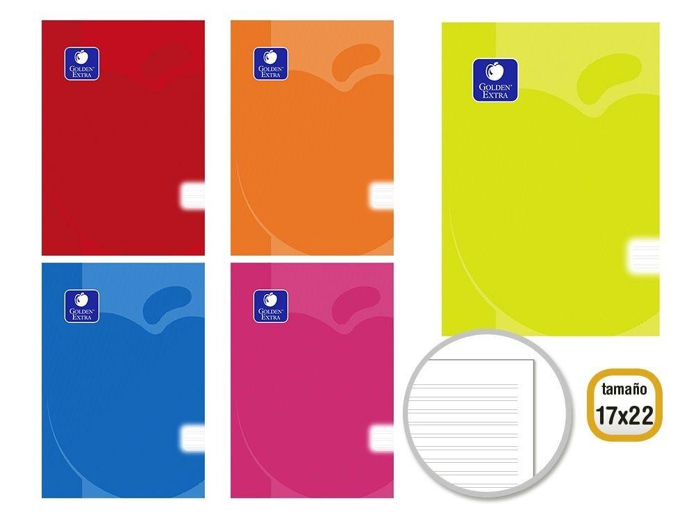 GOLDEN LIBRETA PP FLEX 17X22 CM 48 H.90 GR.PAU 3.5 326043