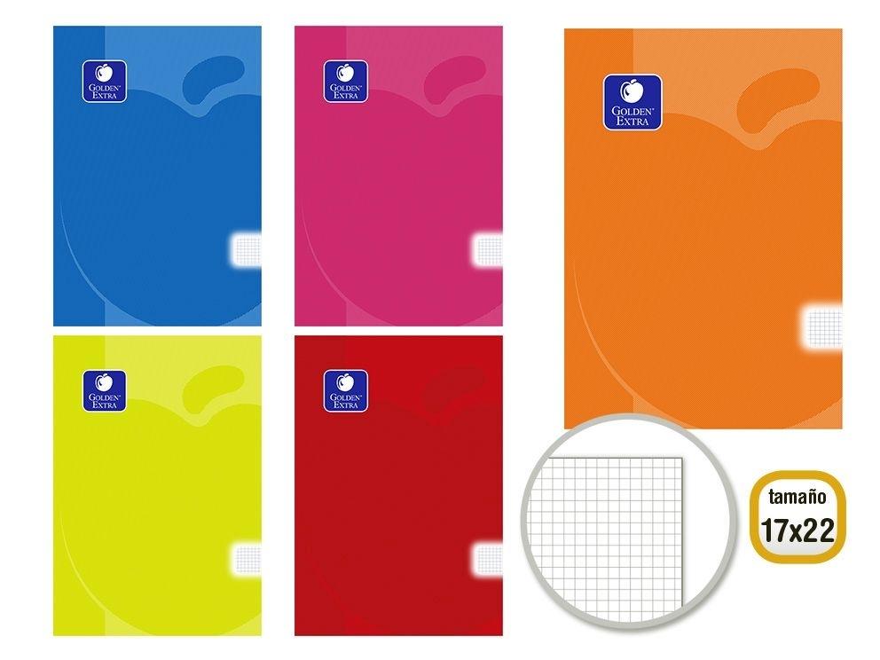 GOLDEN LIBRETA PP FLEX 17X22 CM 48 H. 90 GR. CU 325018