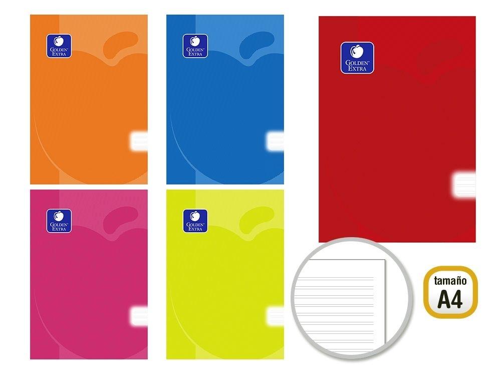 GOLDEN LIBRETA PP FLEX  A4 48 H. 90 GR. PAUT 3.5 326042