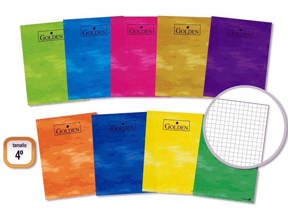 GOLDEN LIBRETA GRAPADA 4º.50 H.70 GRM CUAD. 318045