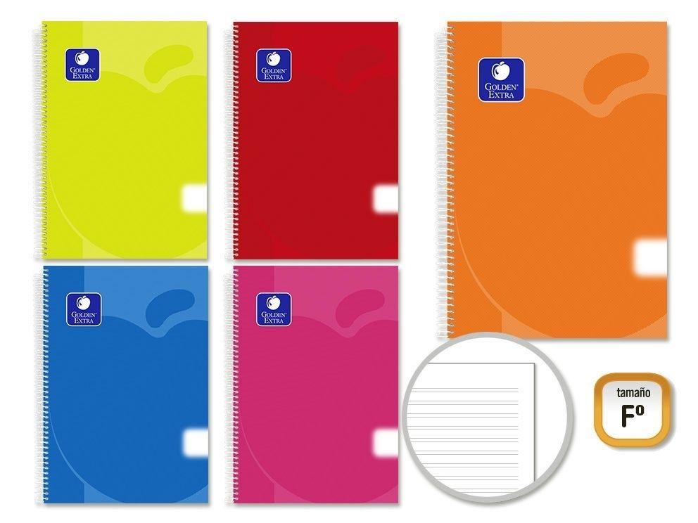 GOLDEN EXTRA CUADERNO T.P. F 80H. 90 GRS.PAUT. 326048
