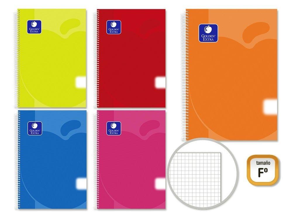 GOLDEN EXTRA CUADERNO T.P. Fº 80H. 90 GRS.CUAD 325881