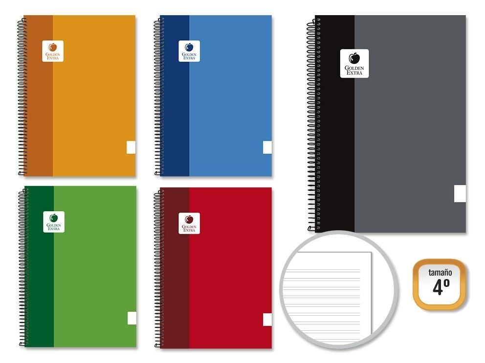 GOLDEN EXTRA CUADERNO T.EX. 4º PAUT. 80 H. 90G 3.5 326045