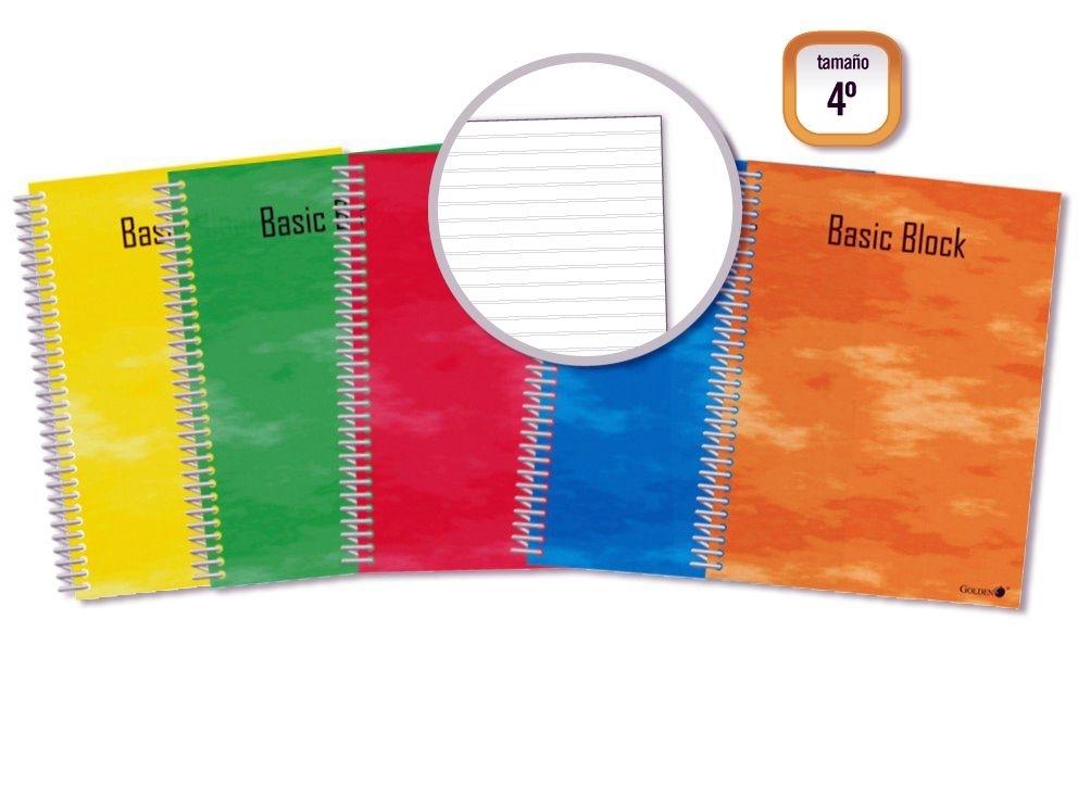 BLOCK GOLDEN T.N. CUARTO 80H. PAUTA 3.5 60GR. 326033