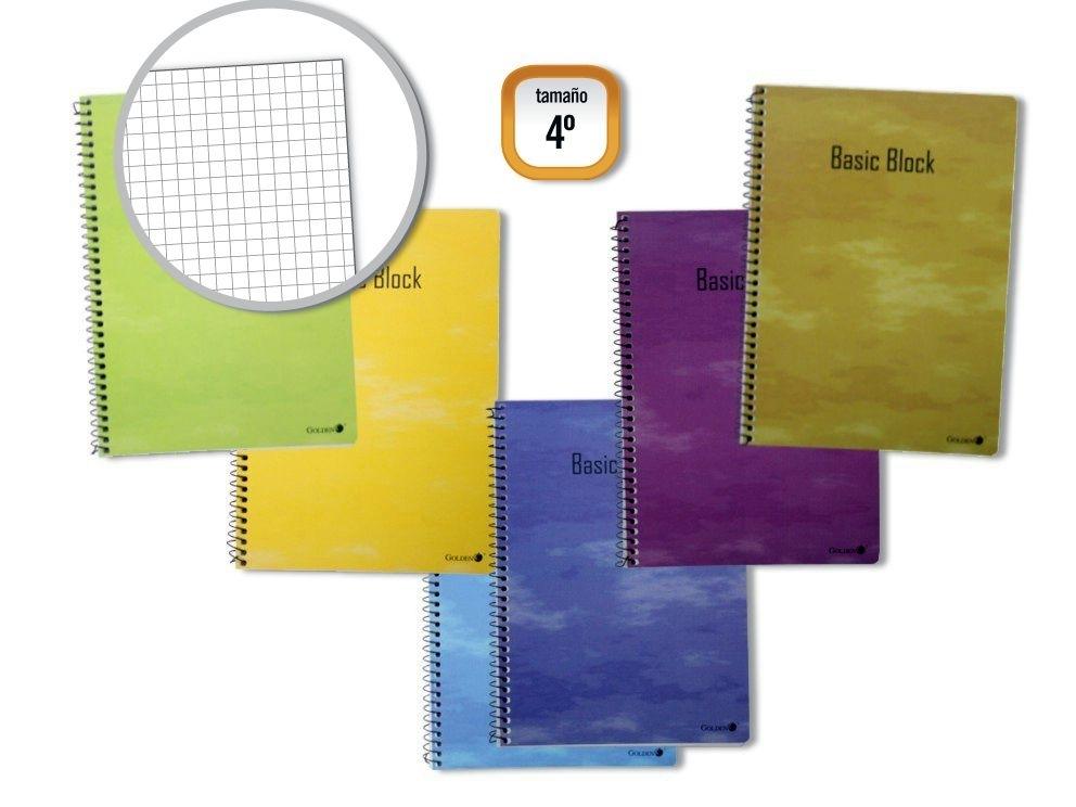 BLOCK GOLDEN T.N. CUARTO 80H. 4X4 60GR. 317063