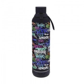 Botella Térmica con altavoz 600 ml Black Graff BTA60119 Lovely
