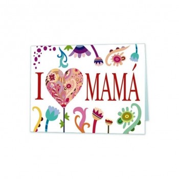 MINI CARD I Love Mamá 42216 ARGUVAL