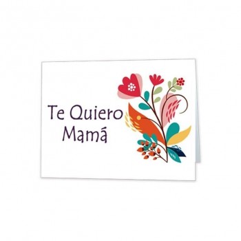 MINI CARD FLOR Te Quiero Mamá 42212 ARGUVAL