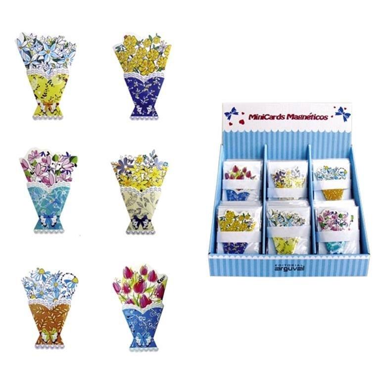 MINI CARD FLORES MAGNETICO 37268 ARGUVAL