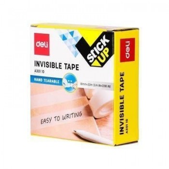 Rollo Cinta Adhesiva invisible 33x18 EA30110 Deli
