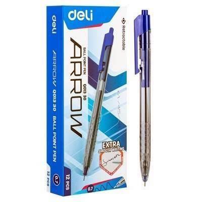 Boligrafo Deli Azul 0,7 Retractil EQ01330