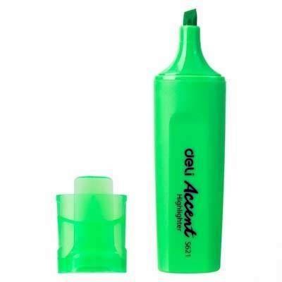 Rotulador Fluorescente Deli ES621 Verde