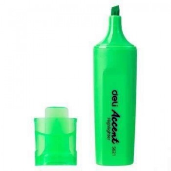 Rotulador Fluorescente Deli ES621 Verde