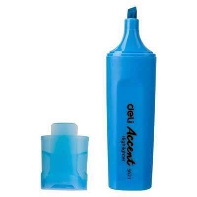 Rotulador Fluorescente Deli ES621 Azul