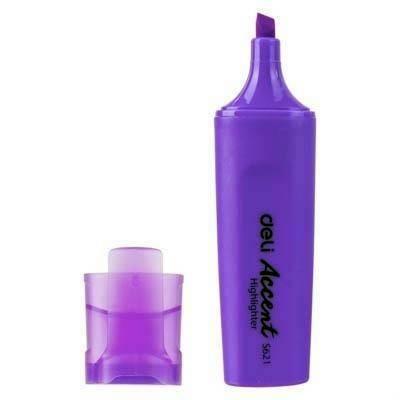 Rotulador Fluorescente Deli ES621 Lila