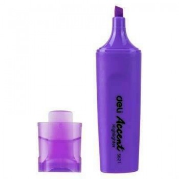 Rotulador Fluorescente Deli ES621 Lila