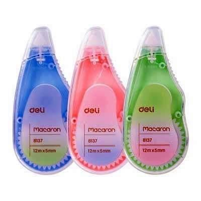 Corrector Deli Compact 5mmx12m E8137 pastel