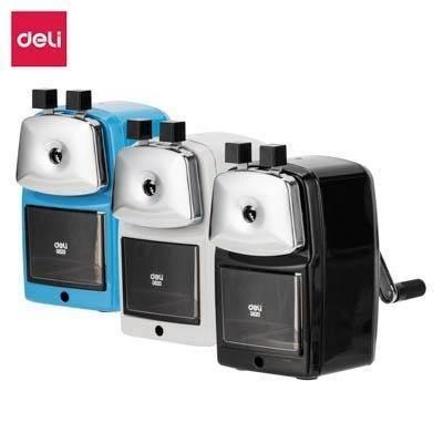 Afilalapiz de manivela Deli surtidos E0620