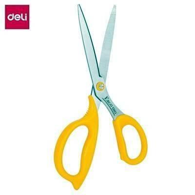 Tijera Deli Oficina Ergo 21cm E77758 colores surtidos