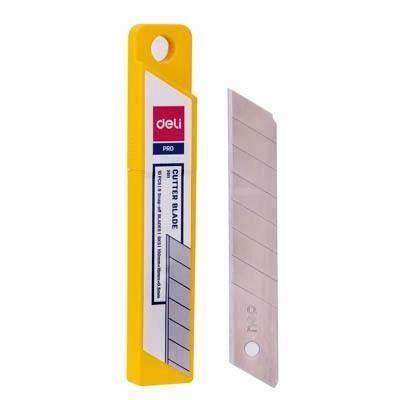 Hojas recambio cutter Deli E2011 p/10 18mm pequeño