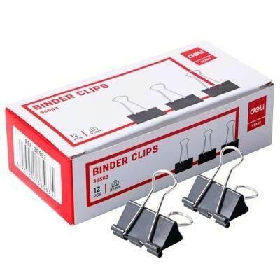 Pinza Abatible Deli 32MM. C/12 E38563