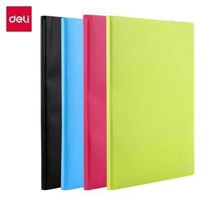 Carpeta 80 fundas Deli Rio Soft A4 colores surtidos EB00802