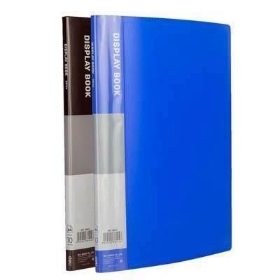 Carpeta 30 fundas Deli A4 con etiqueta colores surtidos E38146